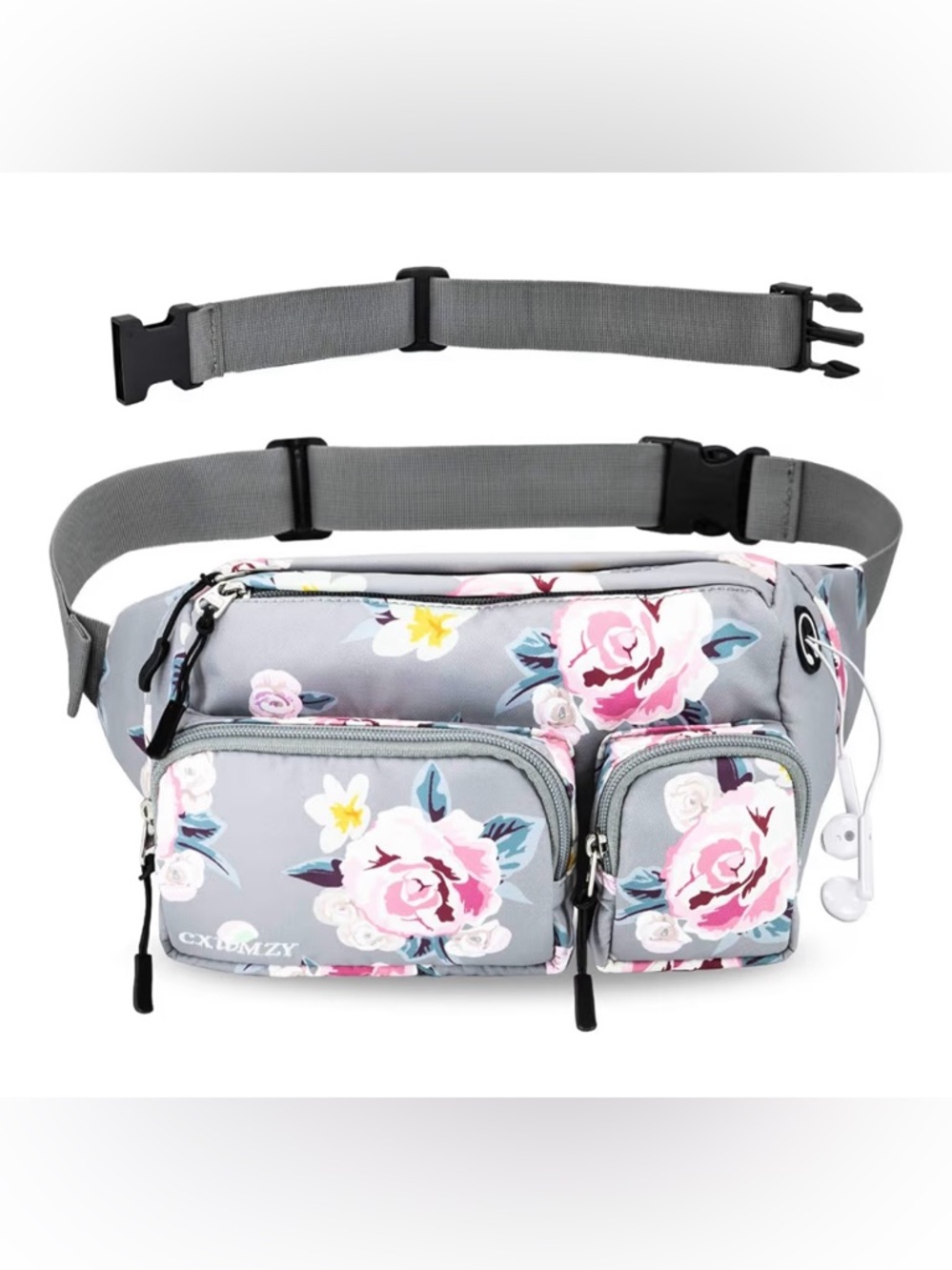 CXWMZY Fanny Pack For Women Waist/Hip Bag Strap Extension Large Capacity